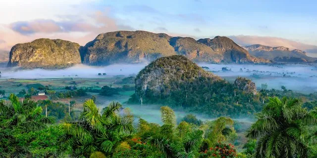 Natural landscape in the area where Kanahau fieldwork takes place